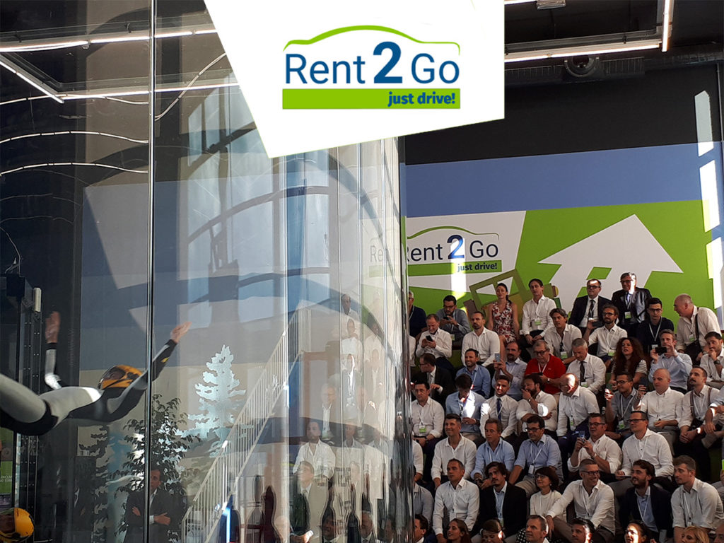 ELLISSE CURA L’EVENTO DI RENT2GO PER I DEALER. LOCATION ADRENALINICA: L’AEROGRAVITY DI MILANO