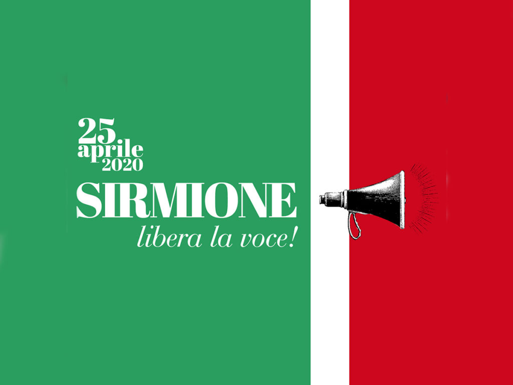 Da Ellisse l’idea di un evento ibrido per il 25 aprile del Comune di Sirmione. In epoca coronavirus.