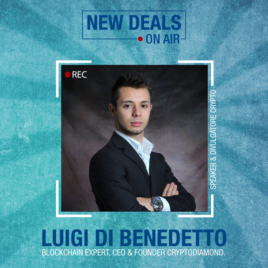 BLOCKCHAIN E CRIPTOVALUTE CON LUIGI DI BENEDETTO SU NEW DEALS ON AIR