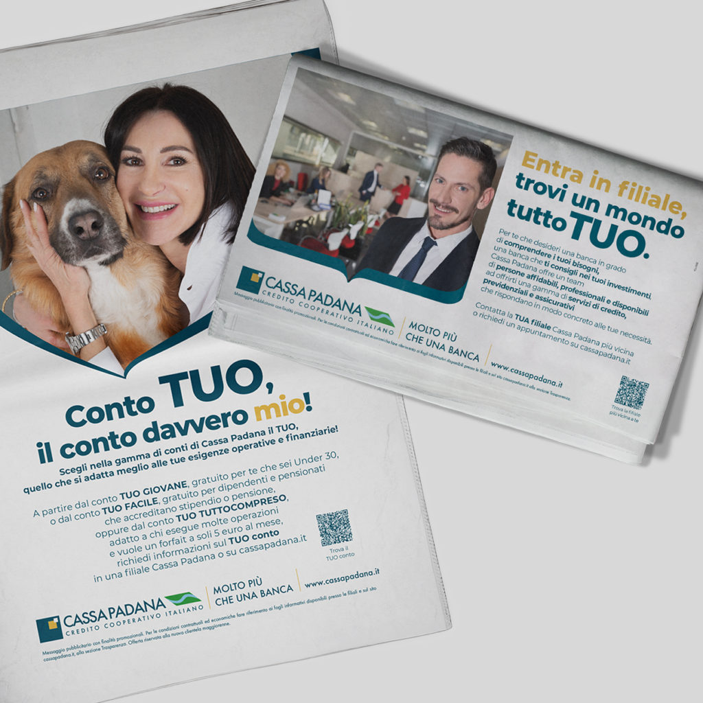 NUOVA CAMPAGNA DI COMUNICAZIONE PER CASSA PADANA