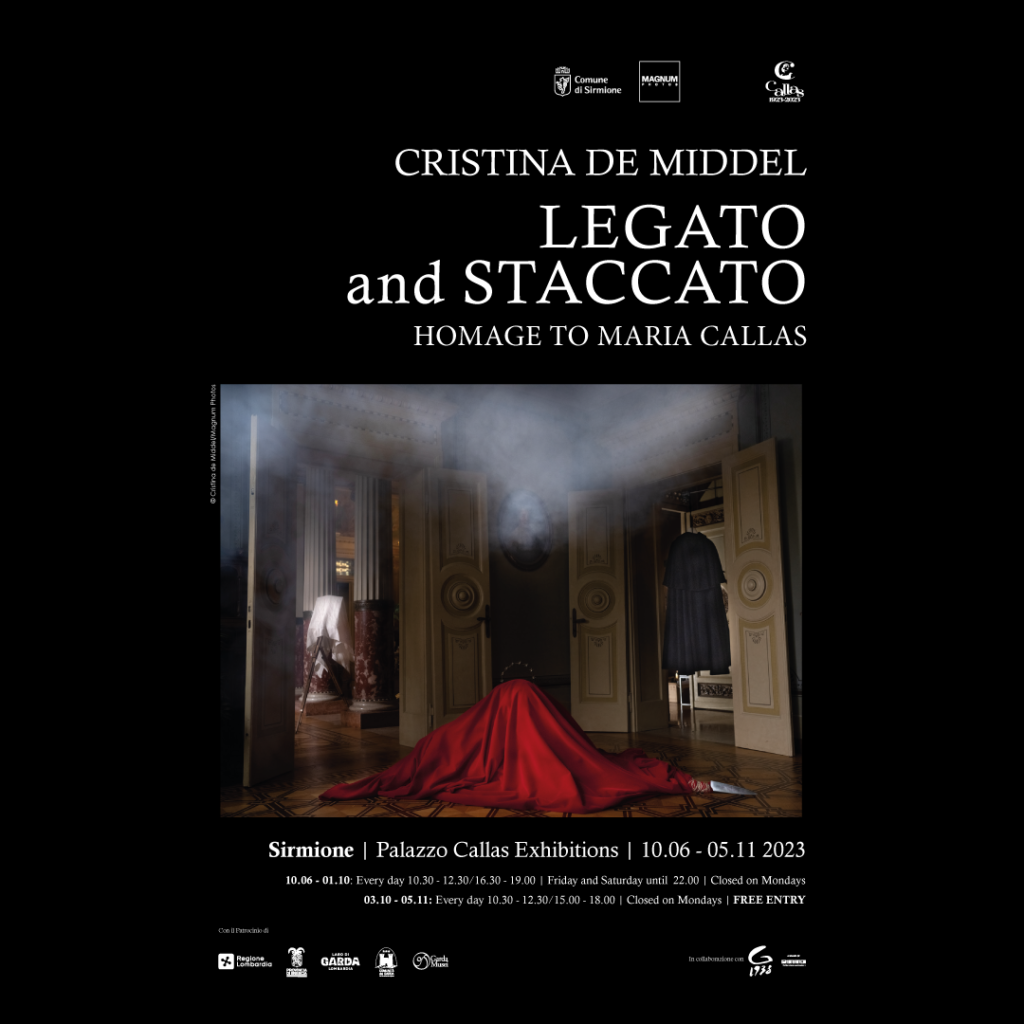 100 ANNI DI MARIA CALLAS, A SIRMIONE CON CRISTINA DE MIDDEL, FOTOGRAFA E PRESIDENTE DI MAGNUM PHOTO
